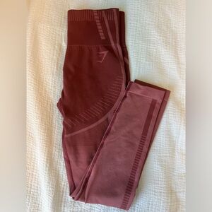 Gymshark Geo Seamless Leggings - Rose